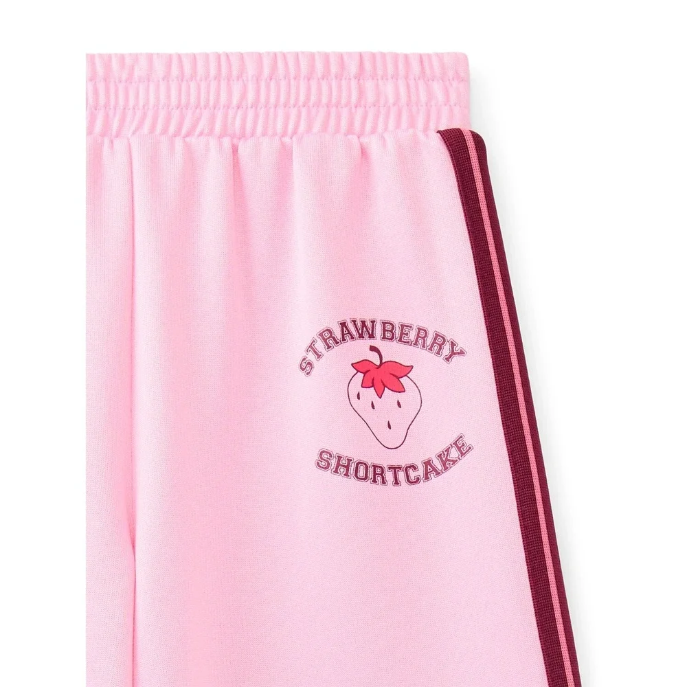 Strawberry Shortcake Young Girls Active Track Pants Flare Leg‎ | Size M 7/8
